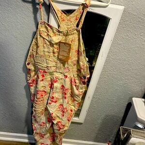 Magnolia Pearl one size overalls NWT